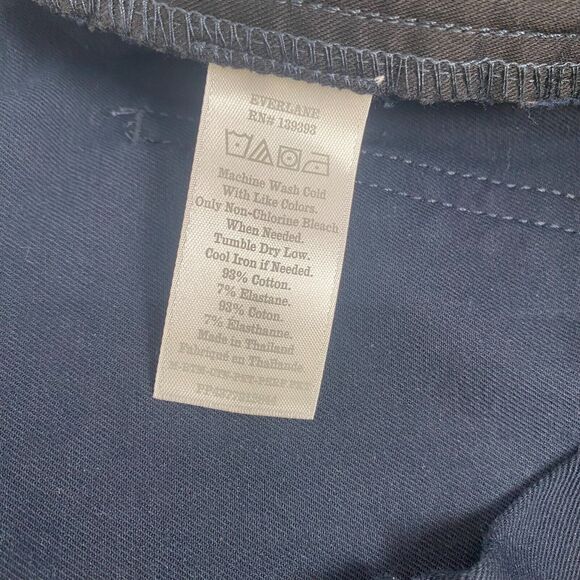 Everlane Pants Men Size 32X32 Navy Performance 5 Pocket Stretch Slim Fit Comfort - Picture 13 of 13